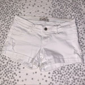 hollister jean shorts